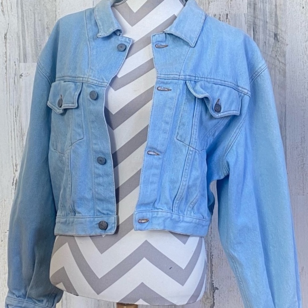 1990 Vintage Monte Carlo jean jacket✨